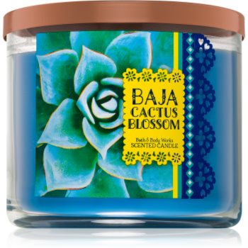 Bath & body works baja cactus blossom lumânare parfumată