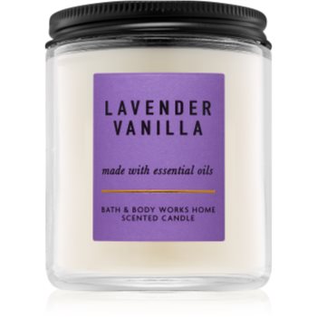 Bath & body works lavender vanilla lumânare parfumată