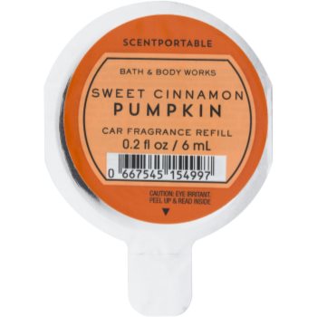 

Bath & Body Works Sweet Cinnamon Pumpkin aромат для авто 6 мл замінний блок