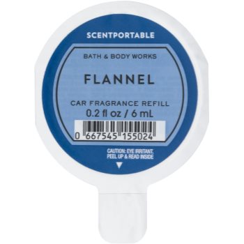 Bath & body works flannel parfum pentru masina refil