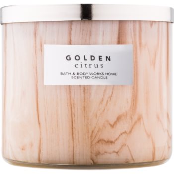 

Bath & Body Works Golden Citrus ароматизована свічка 411 гр