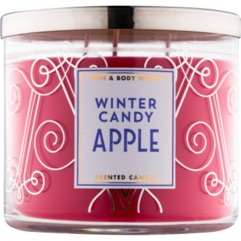 

Bath & Body Works Winter Candy Apple ароматизована свічка 411 гр