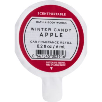 

Bath & Body Works Winter Candy Apple aромат для авто 6 мл запасний наповнювач