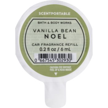 

Bath & Body Works Vanilla Bean Noel aромат для авто 6 мл запасний наповнювач