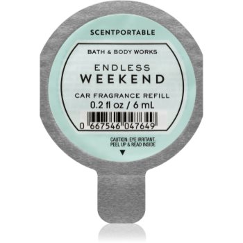 Bath & body works endless weekend parfum pentru masina refil