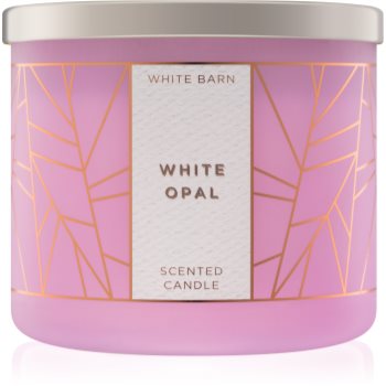 Bath & body works white opal lumânare parfumată