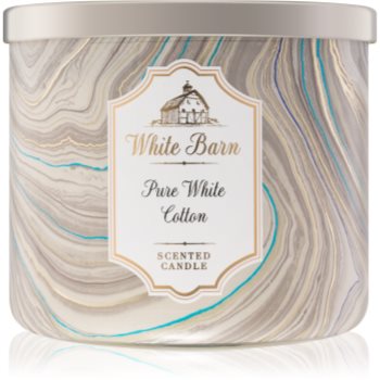 

Bath & Body Works Pure White Cotton ароматизована свічка 411 гр