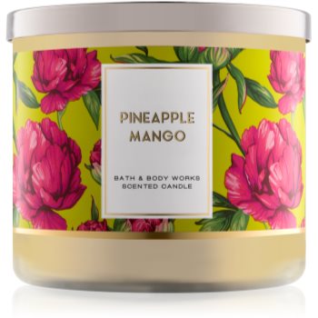 

Bath & Body Works Pineapple Mango ароматизована свічка 411 гр