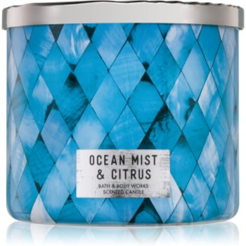 Bath & Body Works Ocean Mist & Citrus lumanari parfumate 411 g