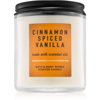 Bath & Body Works Cinnamon Spiced Vanilla lumanari parfumate 198 g I.