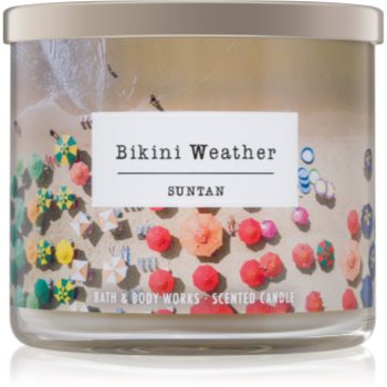 

Bath & Body Works Suntan ароматизована свічка 411 гр Bikini Weather