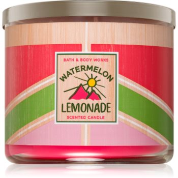 Bath & body works watermelon lemonade lumânare parfumată i.