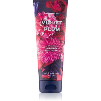 Bath & Body Works Violet Plum crema de corp pentru femei 226 g