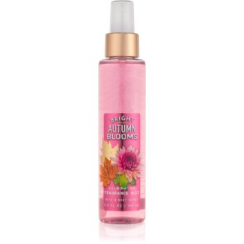 Bath & Body Works Bright Autumn Blooms spray pentru corp pentru femei 146 ml strălucitor