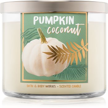 

Bath & Body Works Pumpkin Coconut ароматизована свічка 411 гр