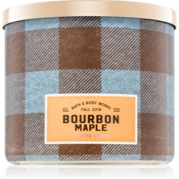 Bath & body works bourbon maple lumânare parfumată i.