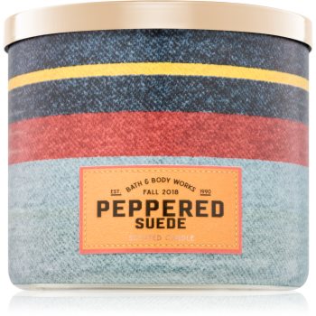 Bath & Body Works Peppered Suede lumânare parfumată I.