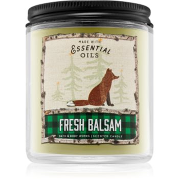 Bath & body works fresh balsam lumânare parfumată