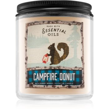 Bath & body works campfire donut lumânare parfumată i.