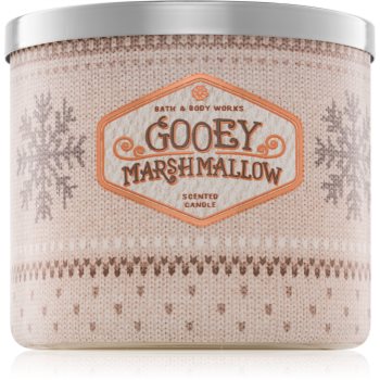 Bath & body works gooey marshmallow lumânare parfumată