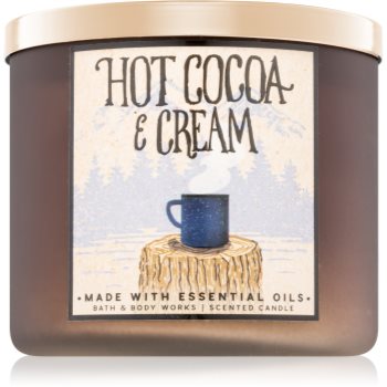 Bath & Body Works Hot Cocoa & Cream lumanari parfumate 411 g II.