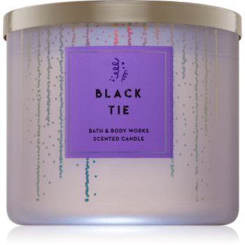 Bath & body works black tie lumânare parfumată i.
