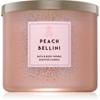 Bath & body works peach bellini lumânare parfumată
