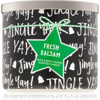 Bath & body works fresh balsam lumânare parfumată iv.