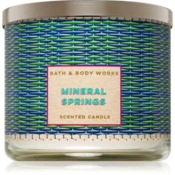 Bath & body works mineral springs lumânare parfumată