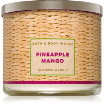 Bath & body works pineapple mango lumânare parfumată