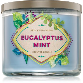 Bath & body works eucalyptus mint lumânare parfumată