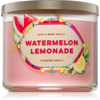Bath & body works watermelon lemonade lumânare parfumată