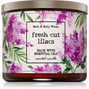 Bath & body works fresh cut lilacs lumânare parfumată