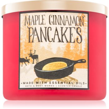 Bath & body works maple cinnamon pancakes lumânare parfumată
