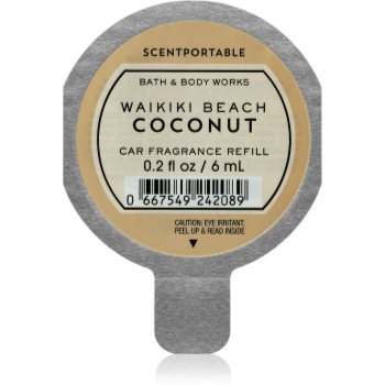 Bath & body works waikiki beach coconut parfum pentru masina refil