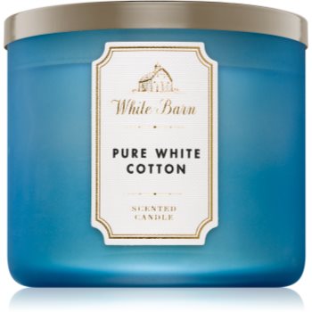 Bath & Body Works Pure White Cotton lumânare parfumată