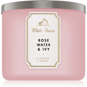 Bath & Body Works Rose Water & Ivy lumânare parfumată I.