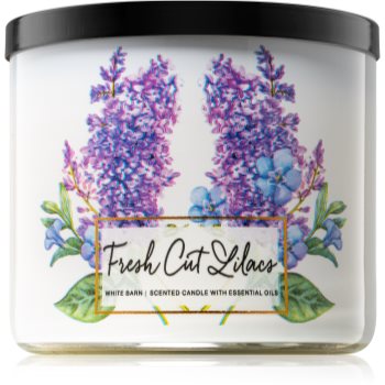 Bath & body works fresh cut lilacs lumânare parfumată ii.