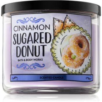 Bath & Body Works Cinnamon Sugared Donut lumânare parfumată