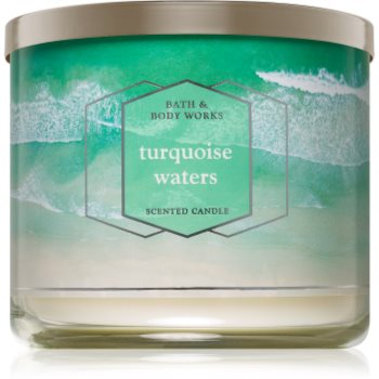 Bath & body works turquoise waters lumânare parfumată i.