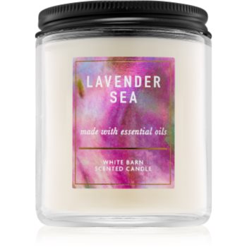 Bath & body works lavender sea lumânare parfumată