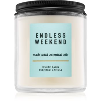 Bath & body works endless weekend lumânare parfumată i.