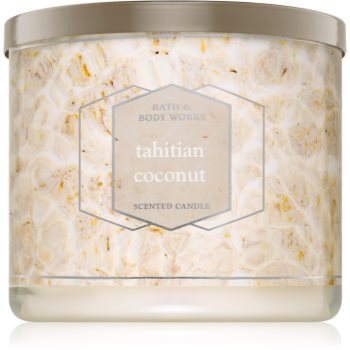 Bath & body works tahitian coconut lumânare parfumată