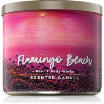 Bath & body works flamingo beach lumânare parfumată