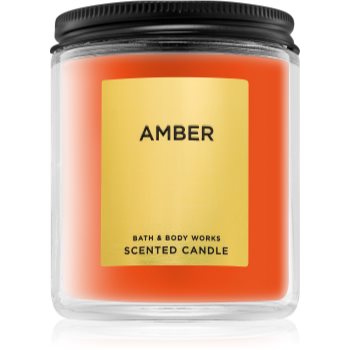 Bath & body works amber lumânare parfumată