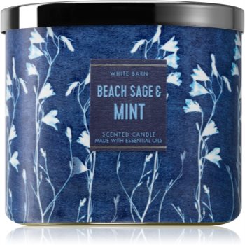 Bath & Body Works Beach Sage & Mint lumânare parfumată