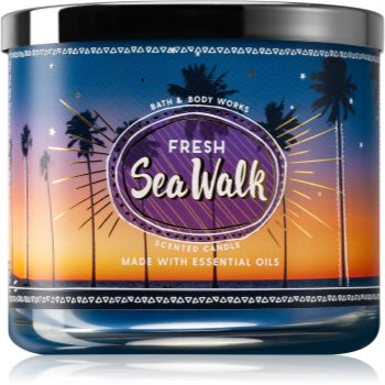 Bath & Body Works Fresh Sea Walk lumânare parfumată