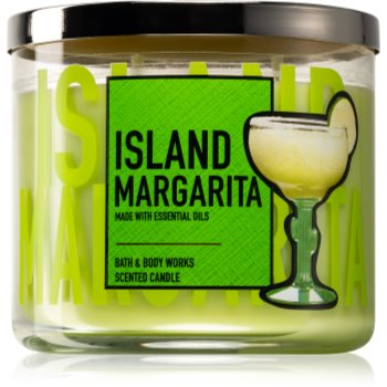 Bath & body works island margarita lumânare parfumată iv.