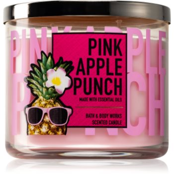 Bath & body works pink apple punch lumânare parfumată