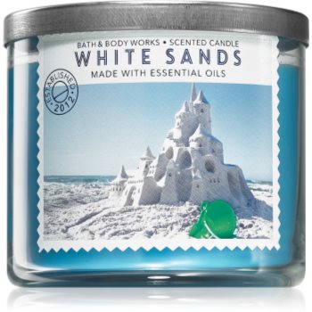 Bath & body works white sands lumânare parfumată